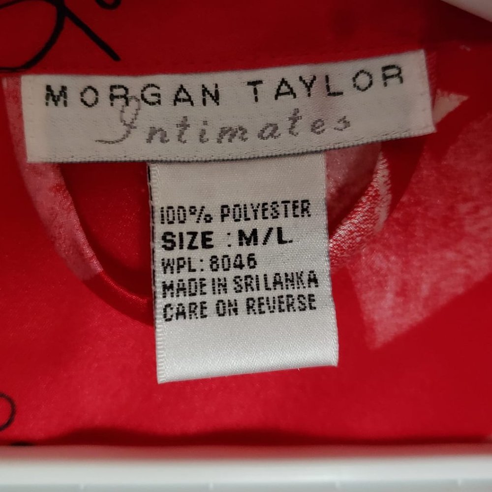 NWOT Vintage Morgan Taylor Intimates Robe - Picture 6 of 6